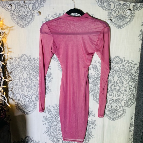 ๐ SUPER SCANDALOUS SHEER MESH MINI DRESS โ SIZE 0 - Picture 7 of 7